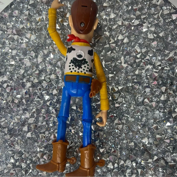 Disney Andy doll moveable  plastic Toy Story cowboy ANDY c🤠Pixar rare action - Picture 6 of 6